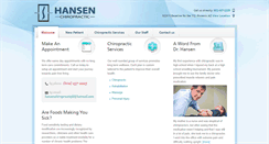 Desktop Screenshot of hansenchiropracticaz.com